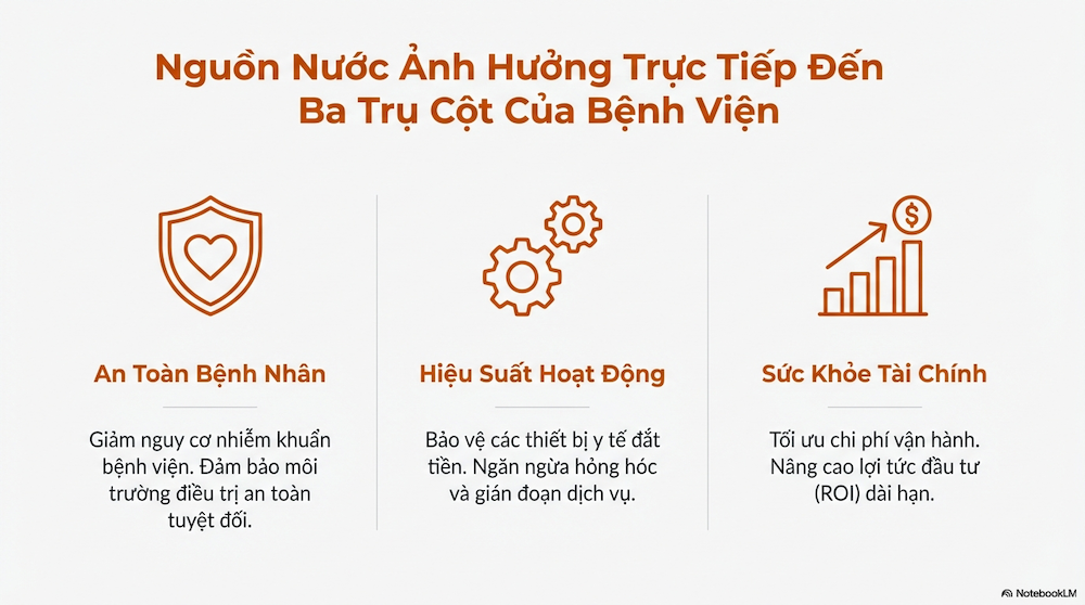 Máy Lọc Nước Cho Bệnh Viện: So Sánh Công Nghệ & Hướng Dẫn Chọn