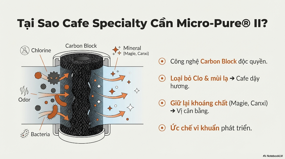 Micro-Pure® II - Công Nghệ Carbon Block Độc Quyền