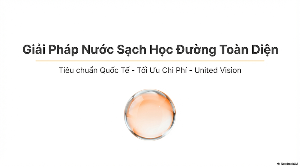 Máy lọc nước trường học: Giải pháp lắp đặt trọn gói, đạt chuẩn Bộ Y tế