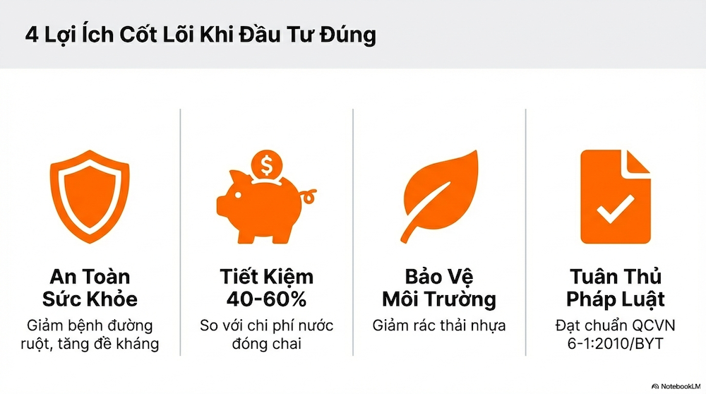 Hệ Thống Lọc Nước Trường Học - Giải Pháp An Toàn Cho Học Sinh