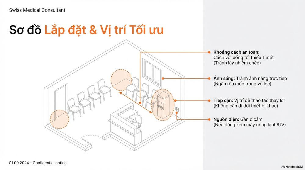 Máy lọc nước y tế: Hướng dẫn chọn hệ thống phù hợp cho phòng khám