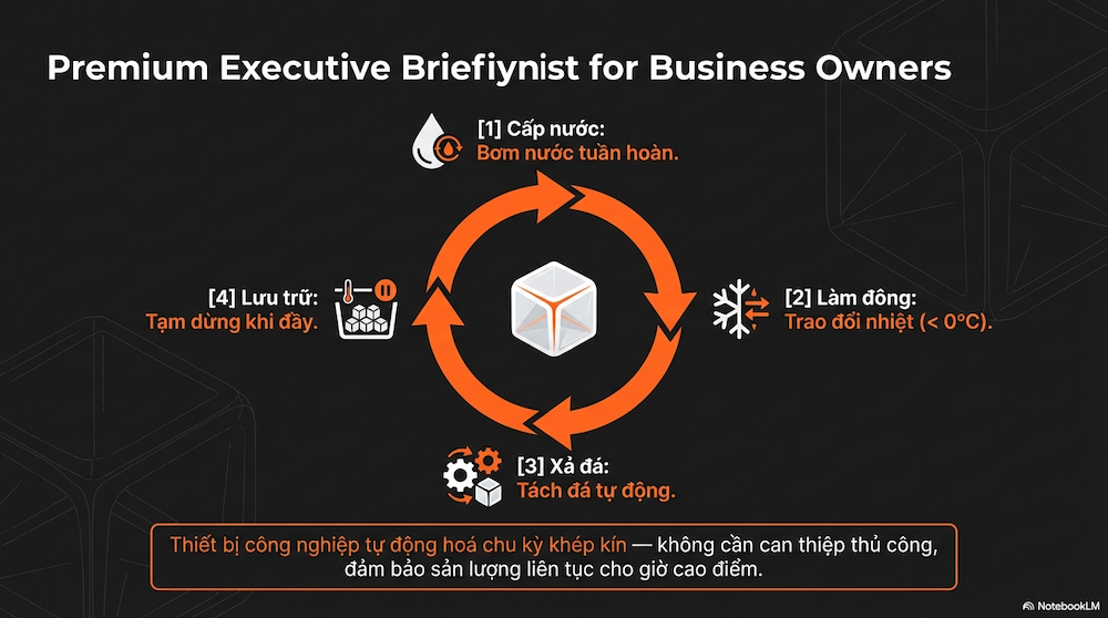 Máy Sản Xuất Đá Viên — Chọn Đúng Từ Đầu