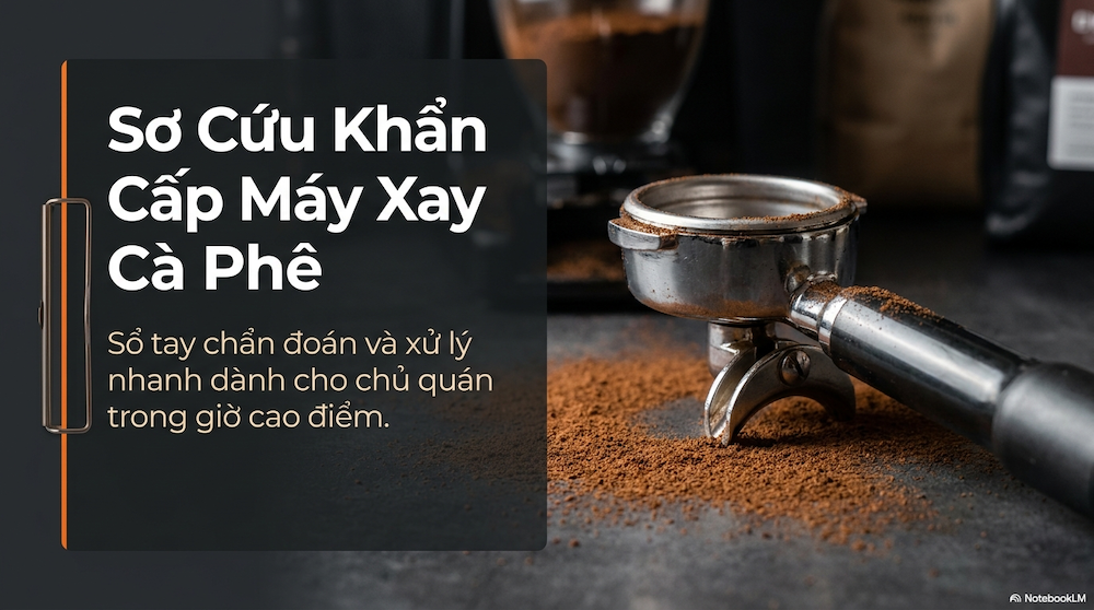Sửa máy pha cafe: Nhận biết và cách sửa các lỗi phổ biến