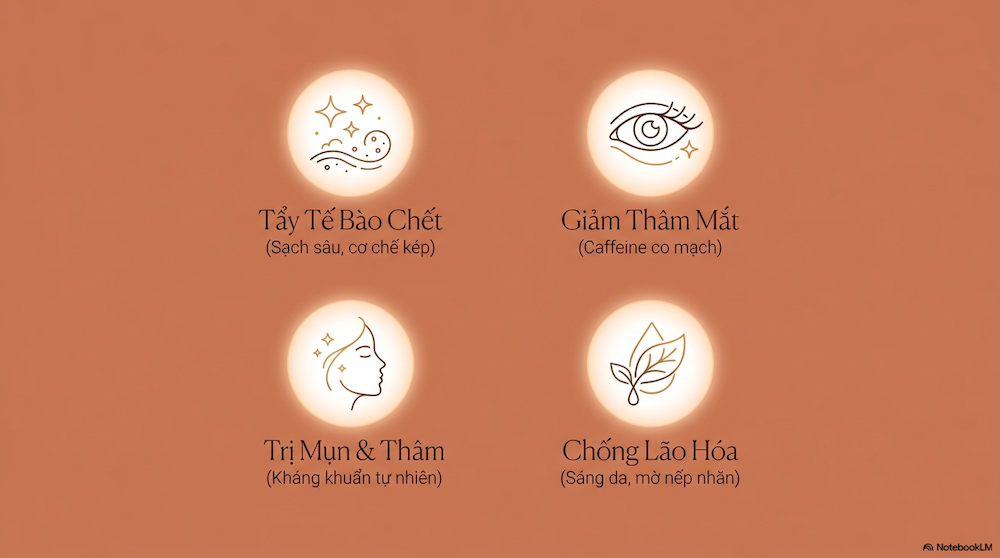 Tác Dụng Của Bã Cà Phê: Bí Quyết Làm Đẹp Tự Nhiên Chị Em Nên Biết