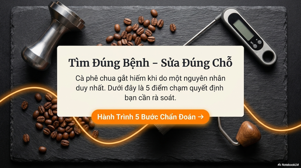 Tại sao cà phê có vị chua? Nguyên nhân, so sánh và cách kiểm soát