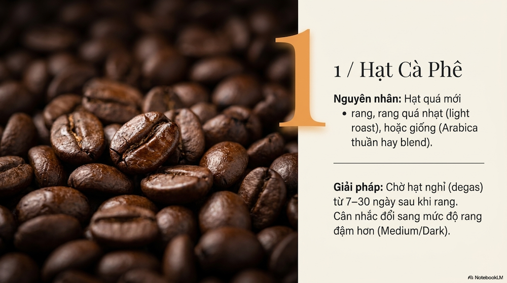 Tại sao cà phê có vị chua? Nguyên nhân, so sánh và cách kiểm soát