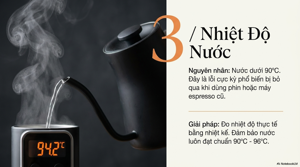 Tại sao cà phê có vị chua? Nguyên nhân, so sánh và cách kiểm soát