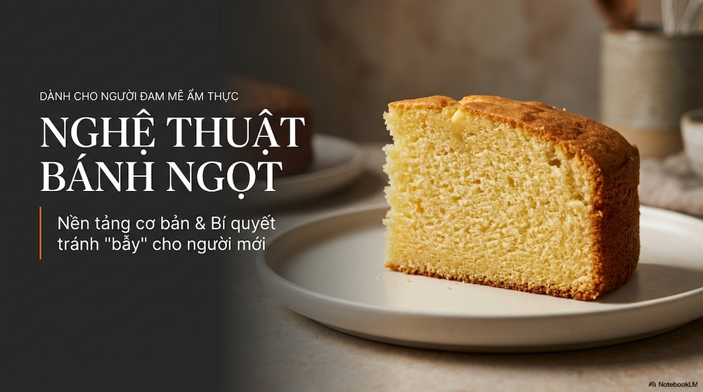 Tất Cả Các Loại Bánh Ngọt Cơ Bản — Bạn Đang Nhầm Lẫn Loại Nào?