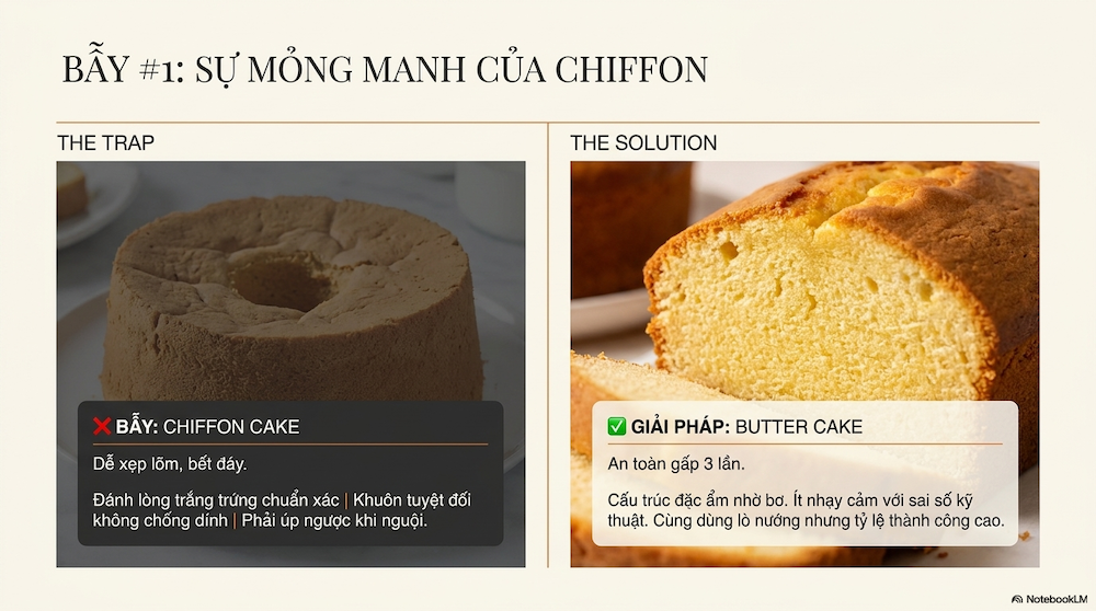 Tất Cả Các Loại Bánh Ngọt Cơ Bản — Bạn Đang Nhầm Lẫn Loại Nào?