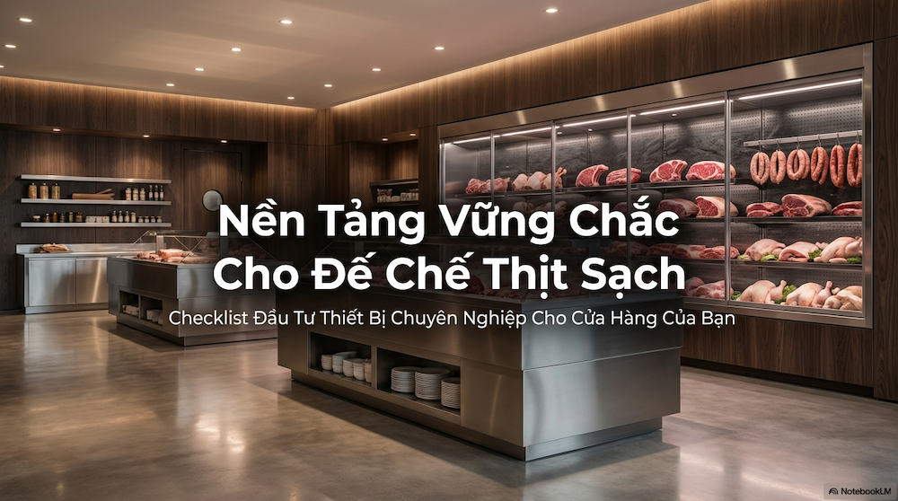 Thiết Bị Cửa Hàng Bán Thịt: Checklist Đầu Tư Chuẩn