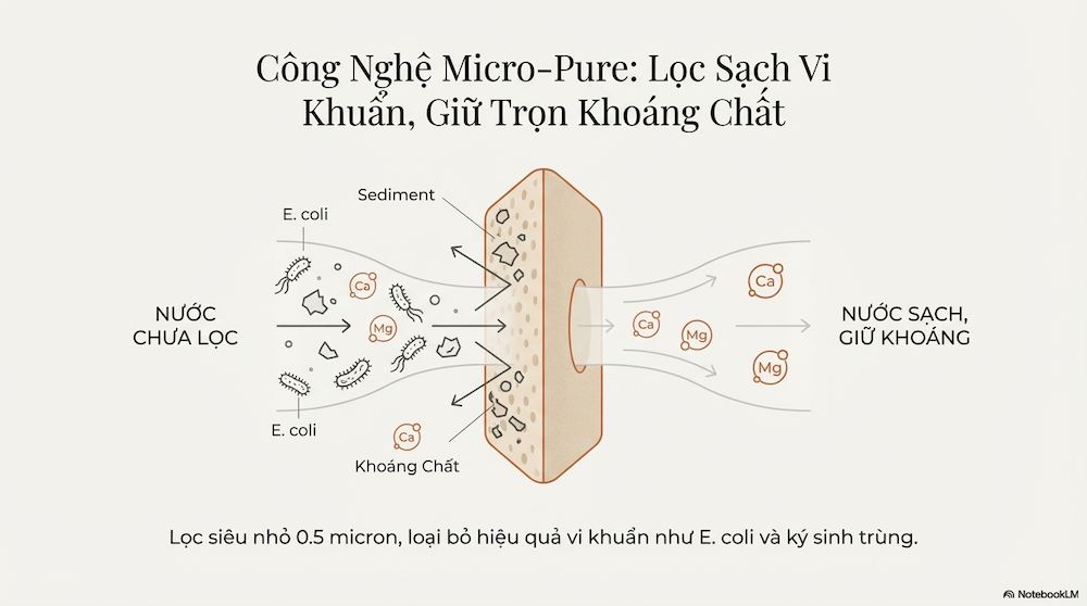 Công Nghệ Micro-Pure Của Pentair Everpure – Giải Pháp Lý Tưởng