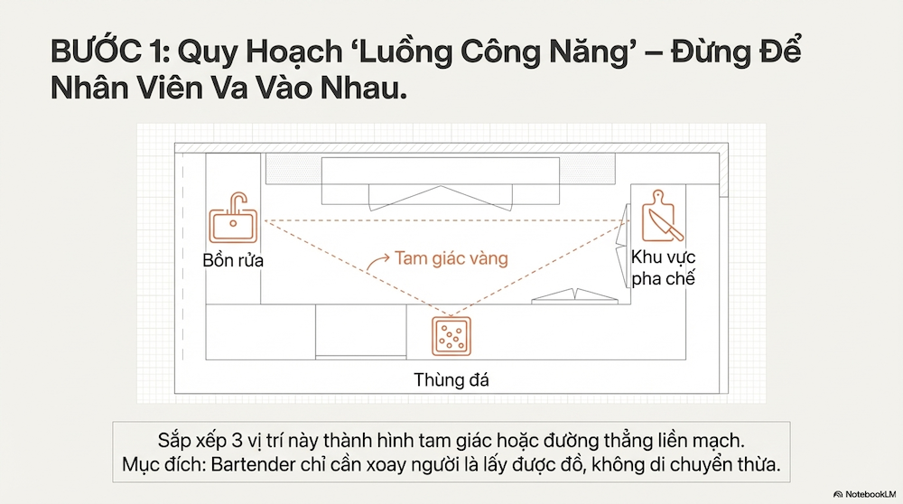 Thiết kế quầy bar không cồn (Mocktail Bar): Lộ trình 3 bước từ A-Z