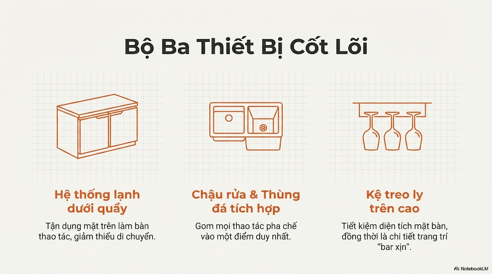 Thiết Kế Quầy Bar Nhà Hàng Pizza Cho Không Gian Nhỏ (Tiết Kiệm & Hiệu Quả)