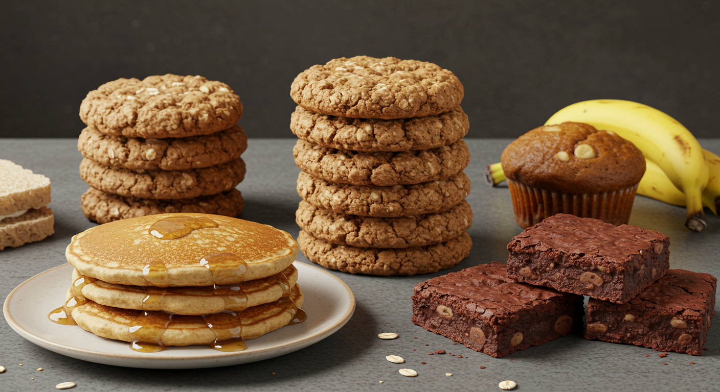 món bánh ngon và dễ làm nhất từ bột mì nguyên cám