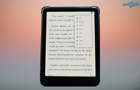 KINDLE COLORSOFT GIỜ ĐÃ CÓ BOOKMARK MÀU