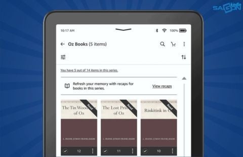 kindle recaps ios