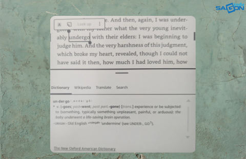 lỗi mất từ điển trên kindle