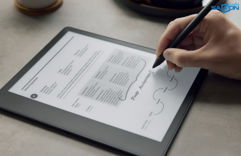 viết trực tiếp lên pdf kindle scribe