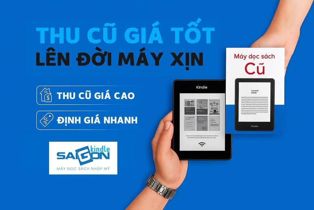 Thu mua máy đọc sách cũ giá tốt TP.HCM