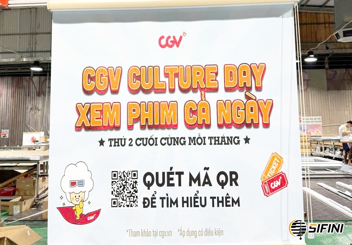 Rèm cuốn in tranh