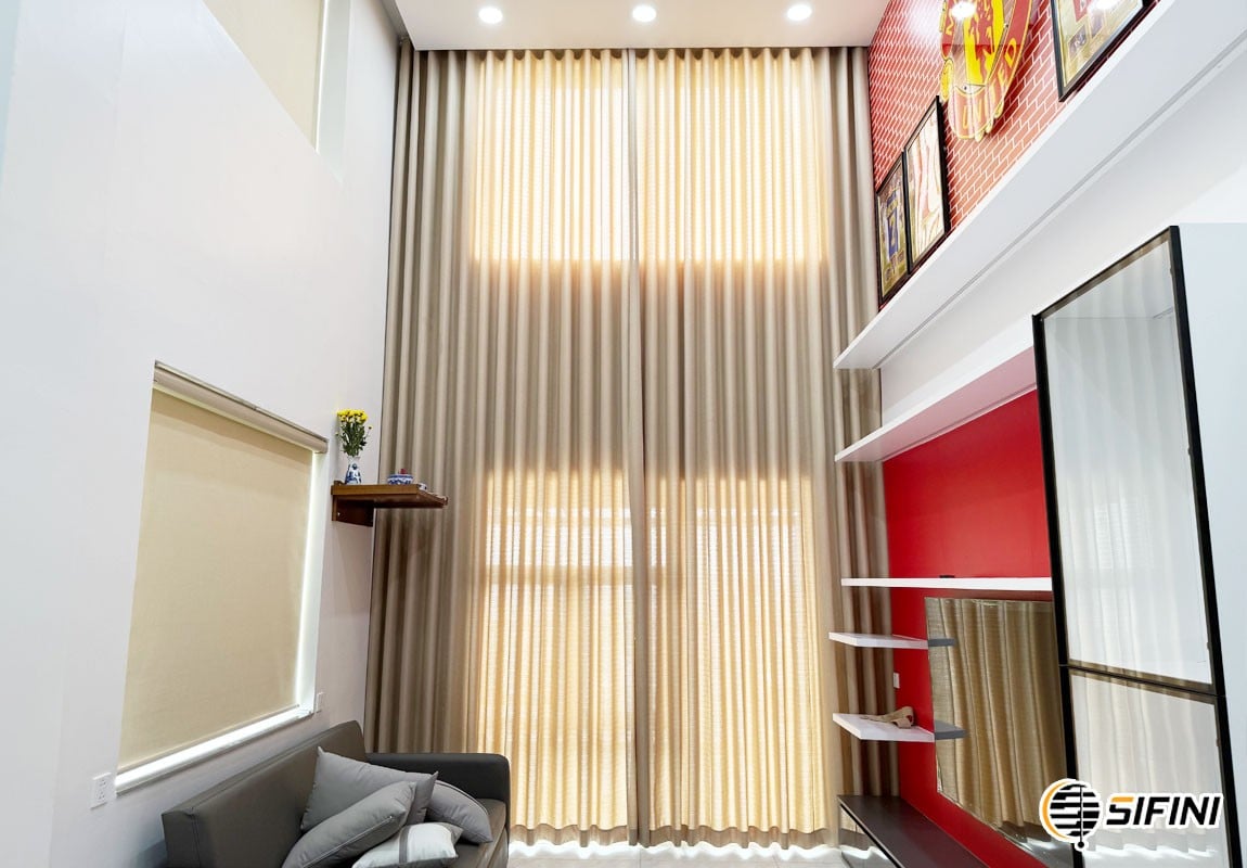 Rèm vải tự động