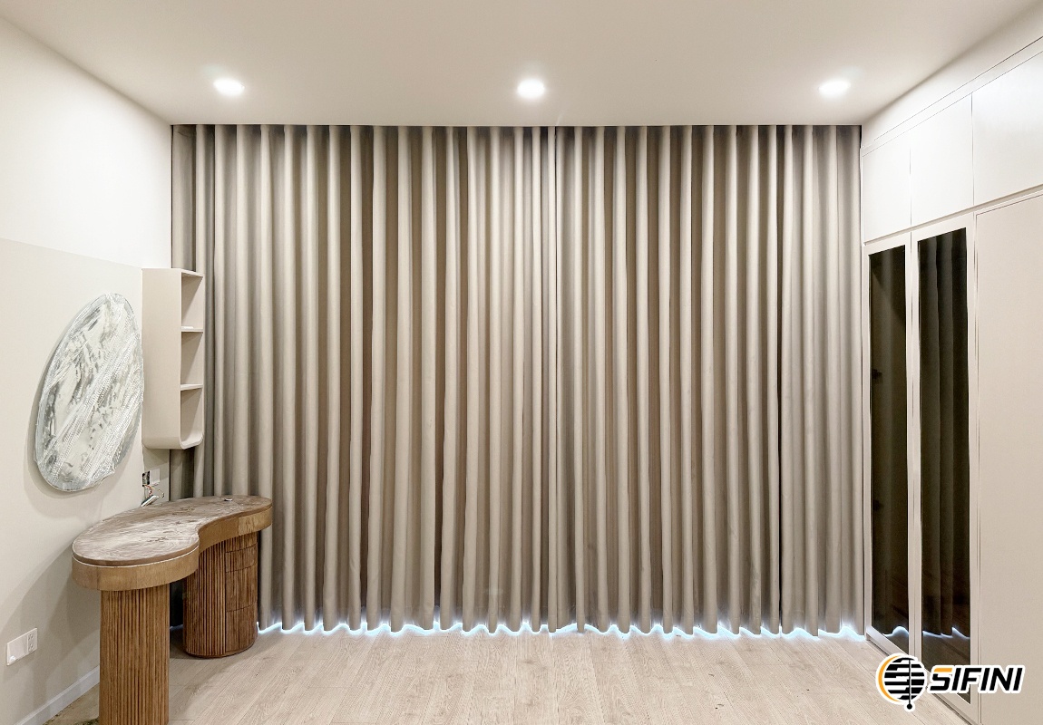 Khoảng cách rèm tiêu chuẩn