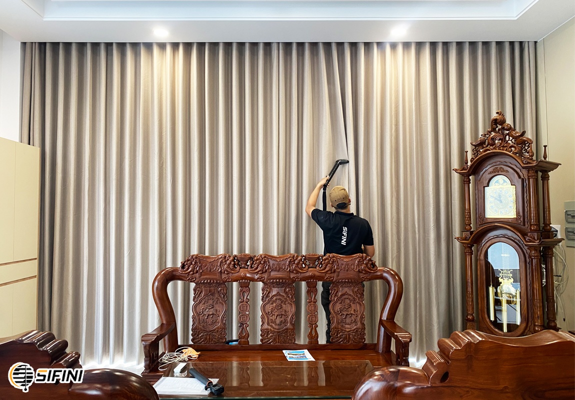 Rèm vải tự động