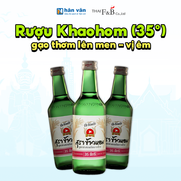 rượu gạo thơm Thái Lan