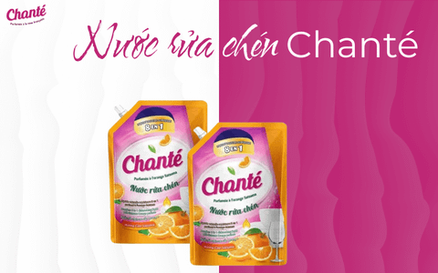 Nước Rửa Chén Chanté Cao Cấp 8 Trong 1 Hương Cam Satsuma&nbsp;- nhanvan.vn