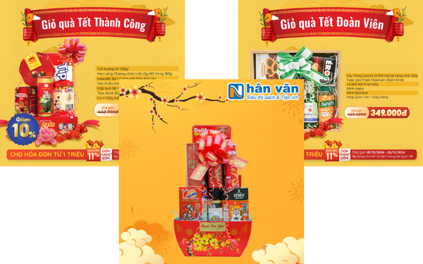 Giỏ Quà Tết - Tết Bính Ngọ 2026 - nhanvan.vn
