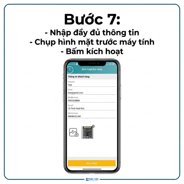 kích hoạt bảo hành điện tử máy tính Casio