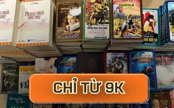 Phiên chợ sách cũ đồng giá 9k - nhanvan.vn