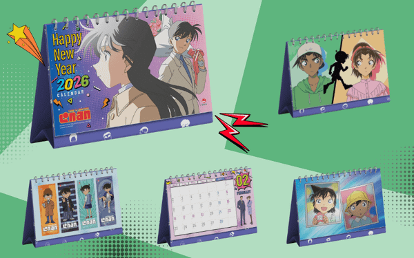 Lịch Để Bàn Hoạt Hình Conan - nhanvan.vn