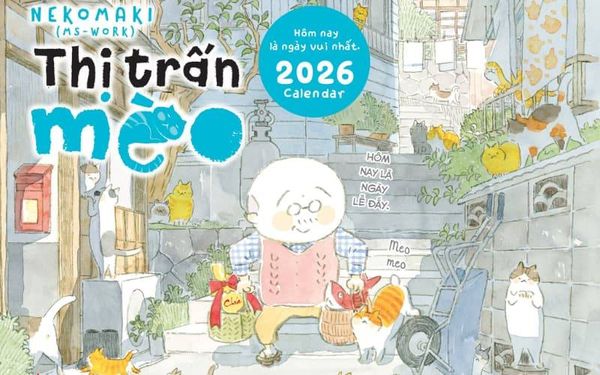 Lịch Để Bàn Hoạt Hình Thị Trấn Mèo - nhanvan.vn