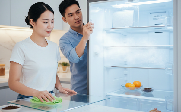 Tủ lạnh có mùi khó chịu