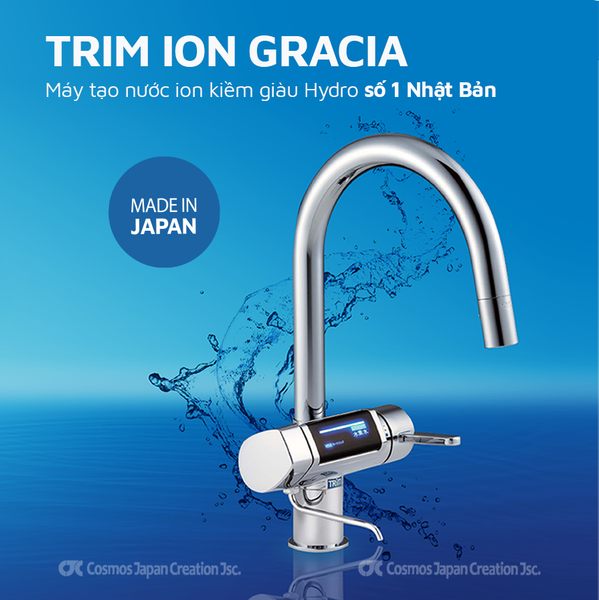 Máy lọc nước ion kiềm Trim Ion Gracia