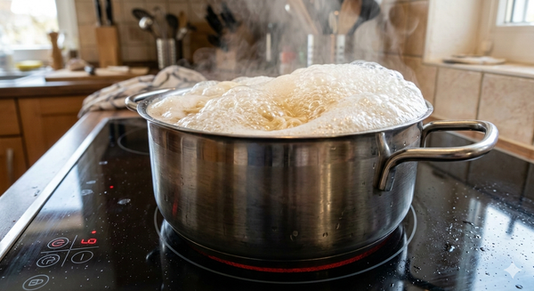 Công nghệ chống tràn trên bếp từ