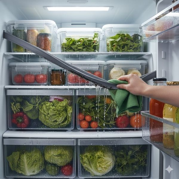 Xử lý ngăn mát tủ lạnh bị đọng nước