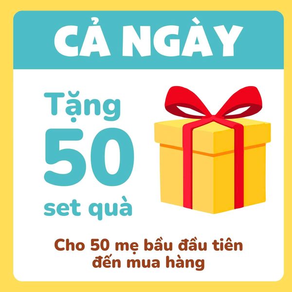 Tặng 50 set quà cho mẹ bầu