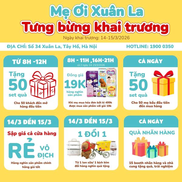Khai trương Mẹ Ơi Xuân La