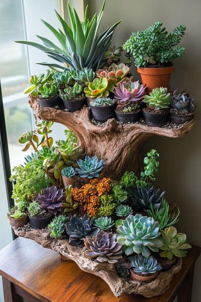 To keep succulents thriving, you need to care for their planter pots as well.
