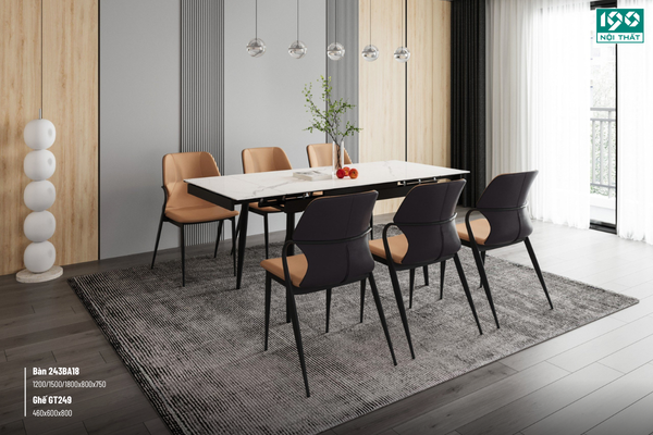 Bàn Ăn Hiện Đại Nội Thất 190 Cho Bữa Cơm Thêm Tròn Vị