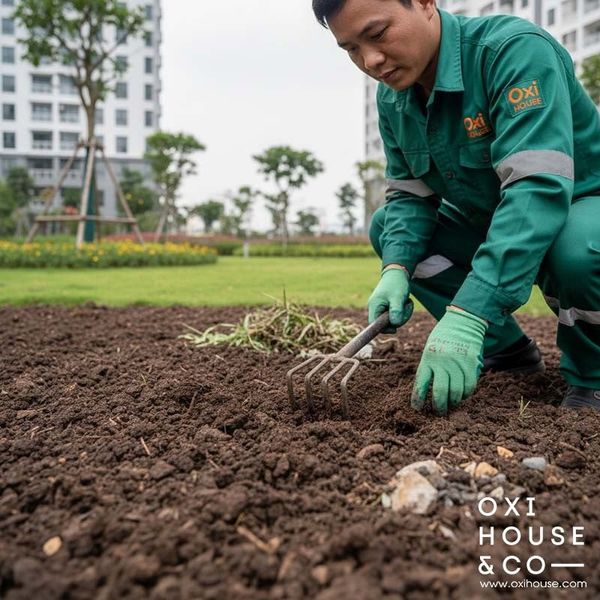 CHĂM SÓC CÂY XANH ĐÓN TẾT