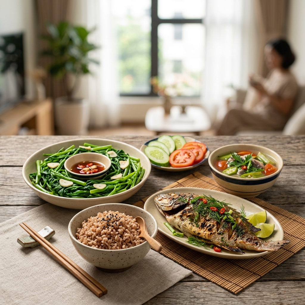 Tháp Dinh Dưỡng Cho Người Tiểu Đường: Ăn Gì Để Đường Huyết Ổn Định Mà Sức Khoẻ Vẫn Tốt?