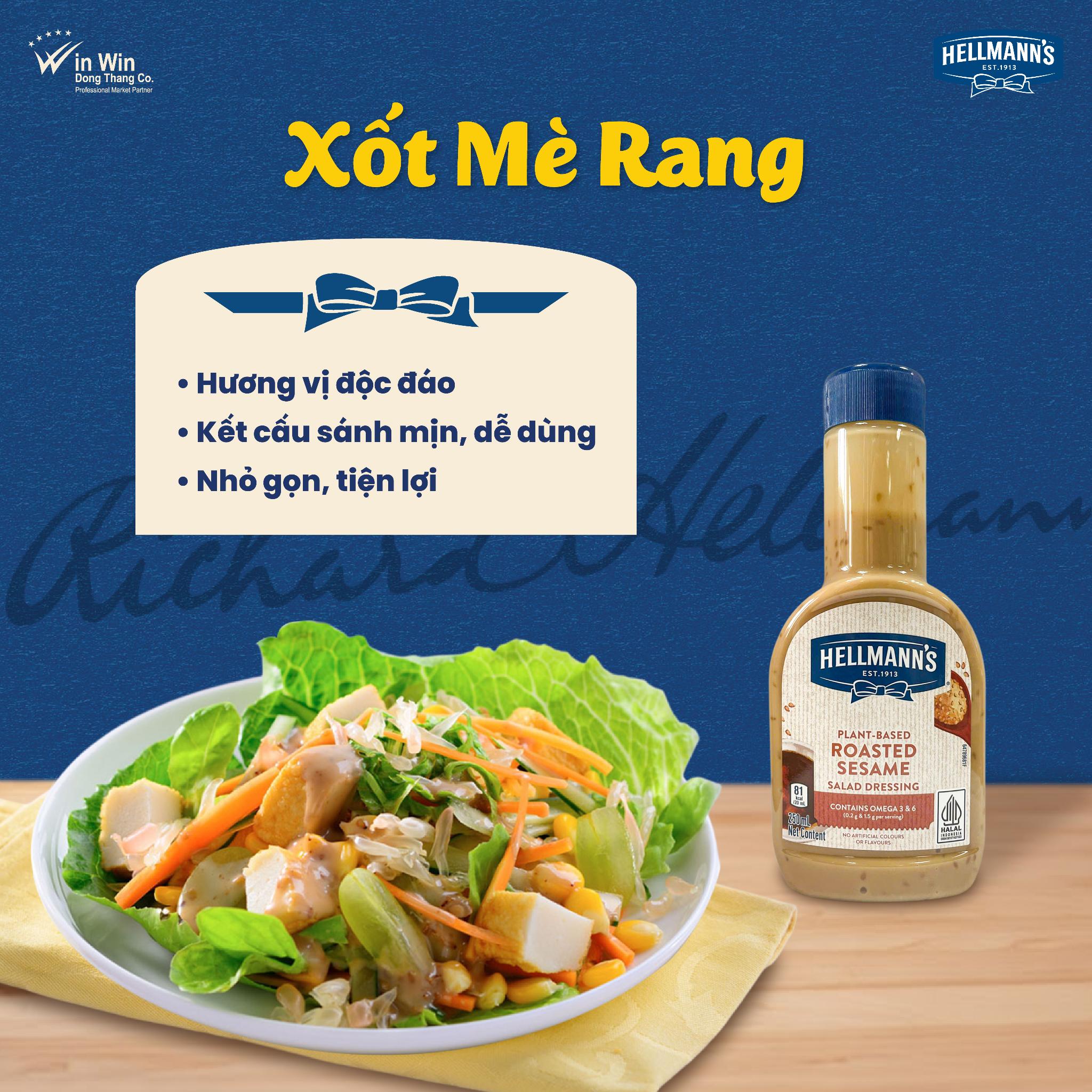 xốt mè rang Hellmann's
