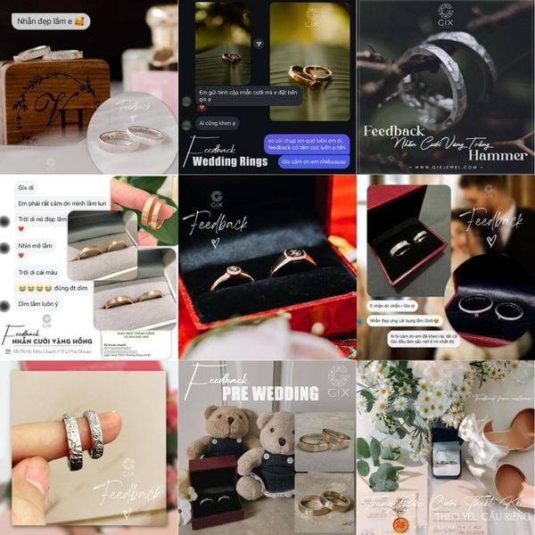 nhẫn cưới nên mua vàng gì
