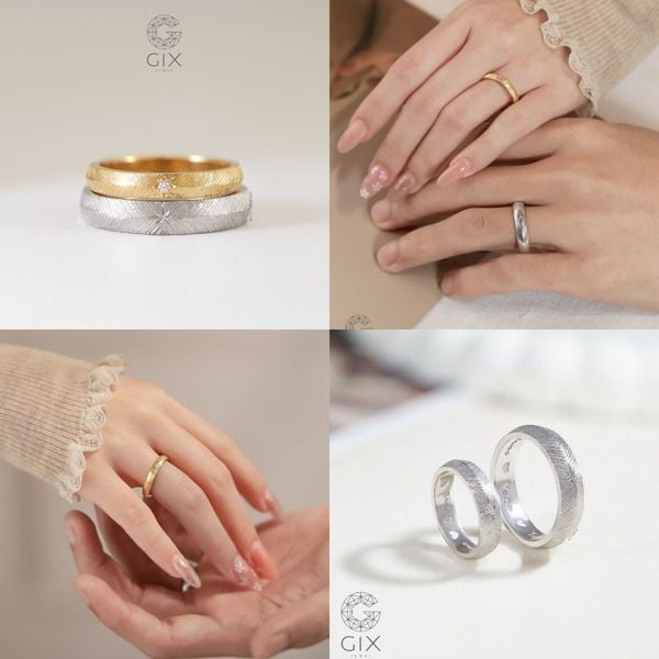 nhẫn cưới nên mua vàng gì