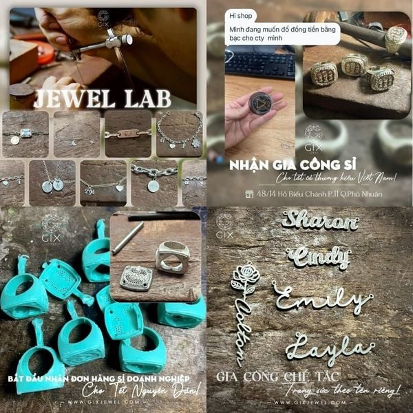 thiết kế trang sức & chế tác trang sức