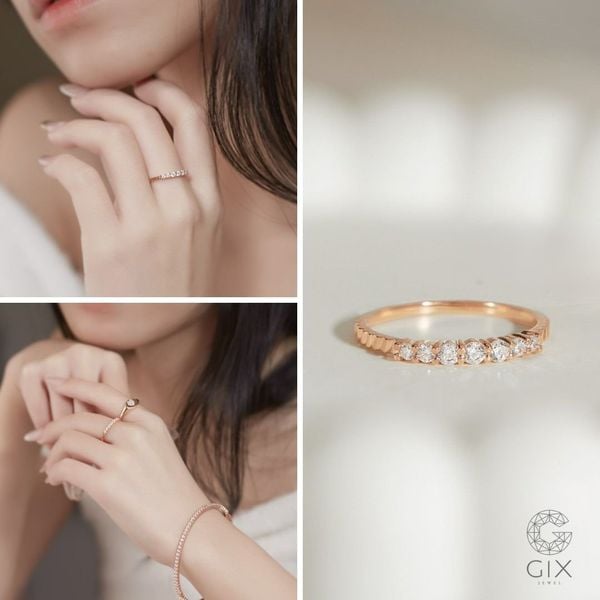 Nhẫn Vàng Hồng Nữ Đẹp Nhất 2026