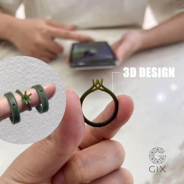 Thiết Kế Nhẫn Cầu Hôn Theo Yêu Cầu